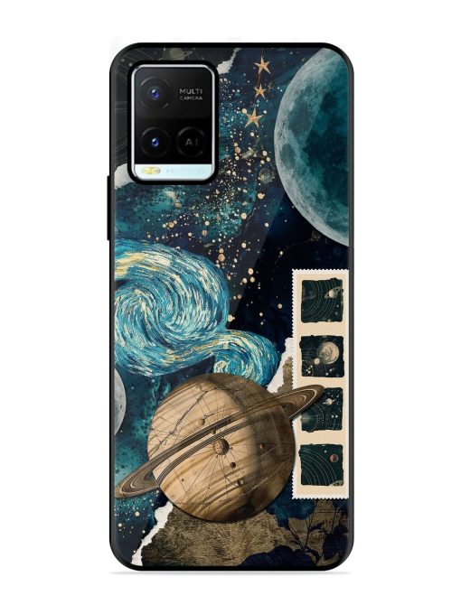 Celestial Tapestry Glossy Soft Edge Case for Vivo Y21G Chachhi