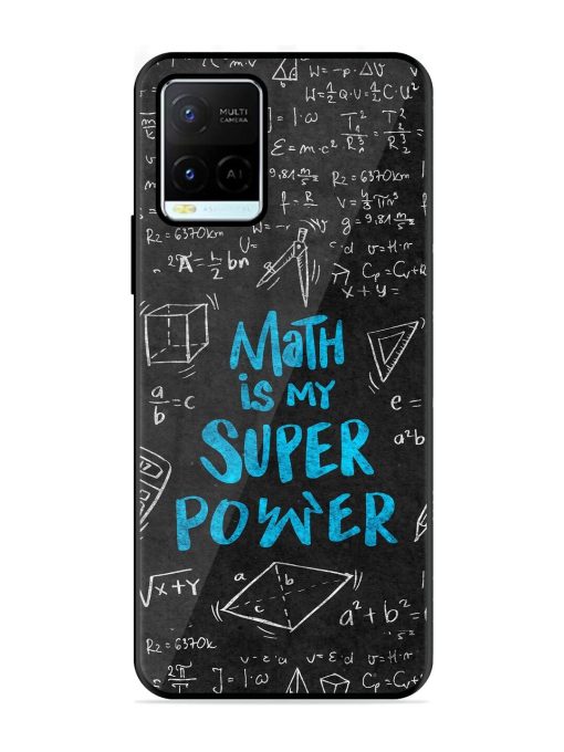 Math Magic Glossy Soft Edge Case for Vivo Y21G Chachhi