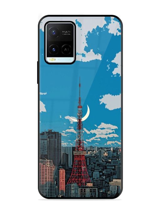 Tokyo Twilight Glossy Soft Edge Case for Vivo Y21G Chachhi