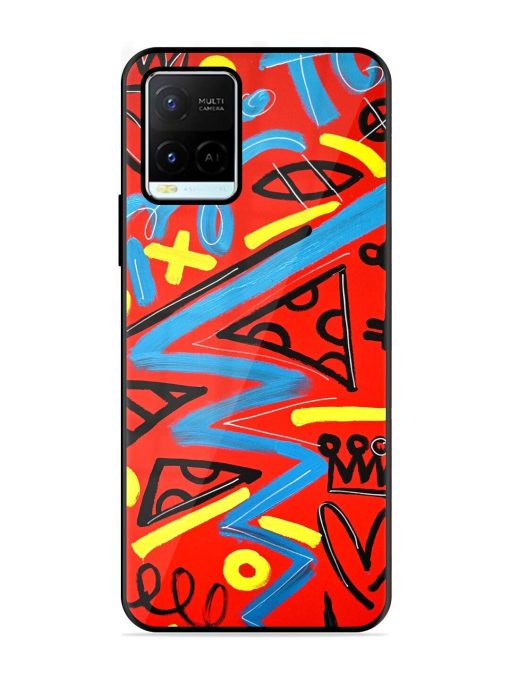 Groovy Garden Glossy Soft Edge Case for Vivo Y21G Chachhi