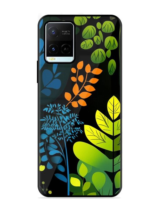 Midnight Garden Glossy Soft Edge Case for Vivo Y21G Chachhi