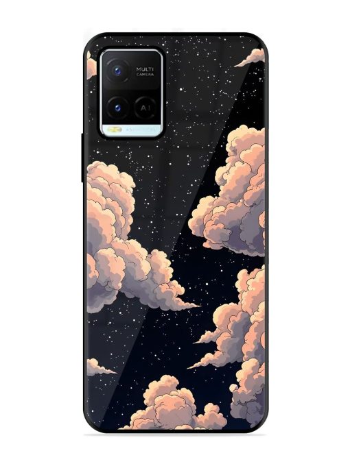 Starry Night Dreams Glossy Soft Edge Case for Vivo Y21G Chachhi