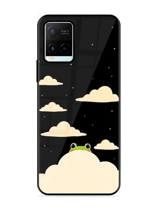 Froggy Night Sky Glossy Soft Edge Case for Vivo Y21G Chachhi