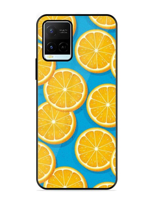 Citrus Symphony Glossy Soft Edge Case for Vivo Y21G Chachhi