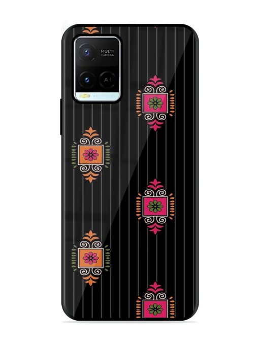 Ornate Elegance Glossy Soft Edge Case for Vivo Y21G Chachhi