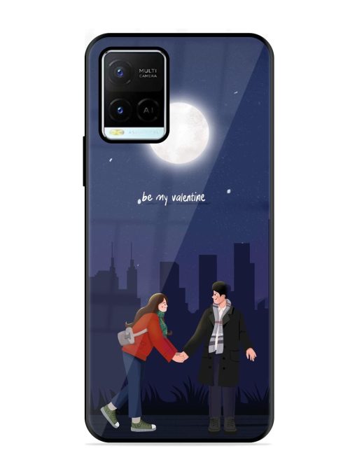 Moonlight Proposal Glossy Soft Edge Case for Vivo Y21G