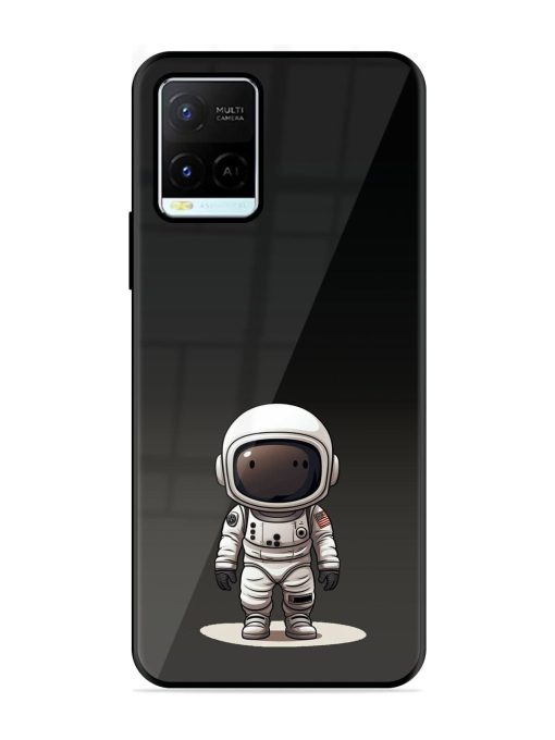 Neon Astronaut Glossy Soft Edge Case for Vivo Y21G Chachhi