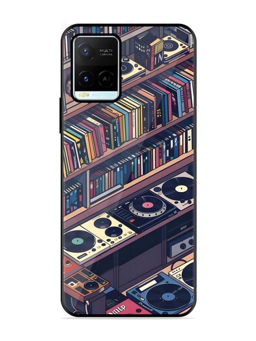 Music Lover'S Haven Glossy Soft Edge Case for Vivo Y21G Chachhi