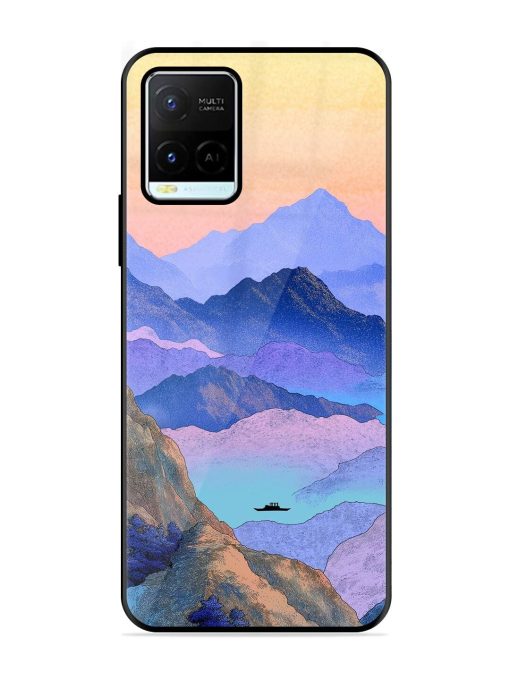 Mountain Mist Glossy Soft Edge Case for Vivo Y21G Chachhi