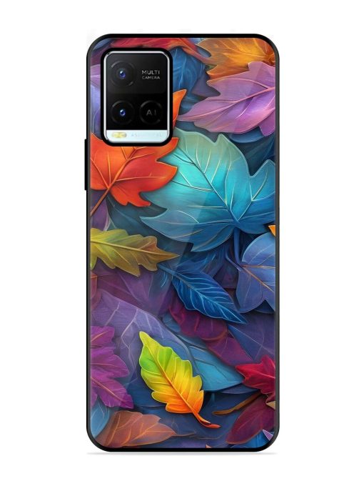 Autumn'S Embrace Glossy Soft Edge Case for Vivo Y21G Chachhi