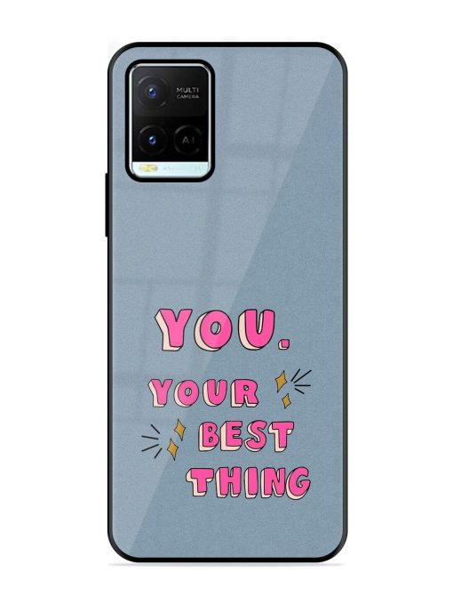 Self-Love Sparkles Glossy Soft Edge Case for Vivo Y21G Chachhi