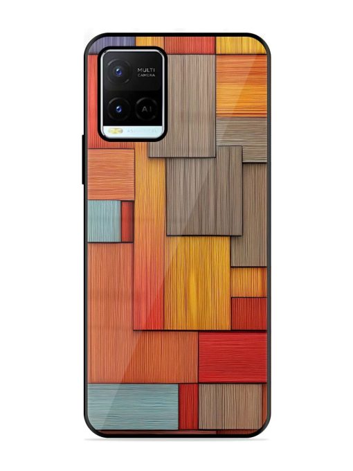 Woodsy Wonders Glossy Soft Edge Case for Vivo Y21G Chachhi