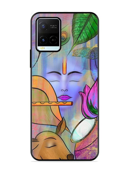 Divine Serenity Glossy Soft Edge Case for Vivo Y21G Chachhi