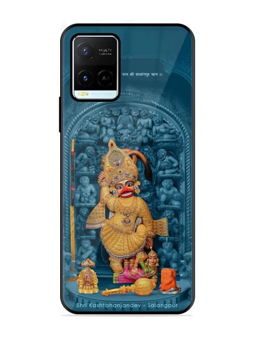 Divine Grace Of Shri Kashtabhanjandev Glossy Soft Edge Case for Vivo Y21G Chachhi