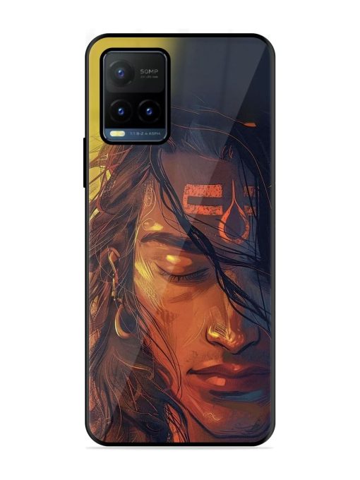 Tranquil Shiva Glossy Soft Edge Case for Vivo Y21T Chachhi