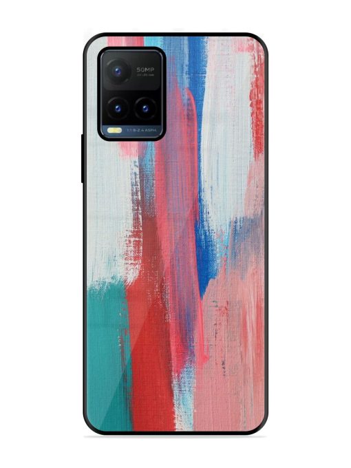 Colorful Chaos Glossy Soft Edge Case for Vivo Y21T Chachhi