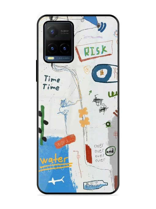 Mind Map Madness Glossy Soft Edge Case for Vivo Y21T