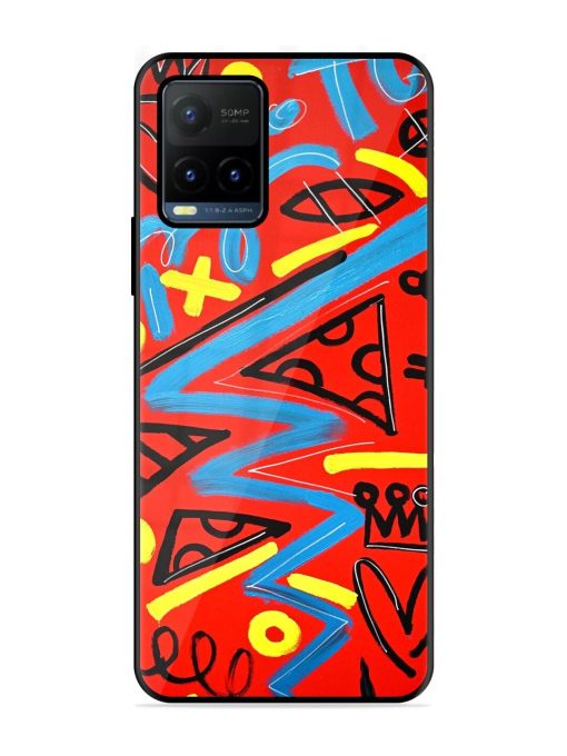 Groovy Garden Glossy Soft Edge Case for Vivo Y21T Chachhi