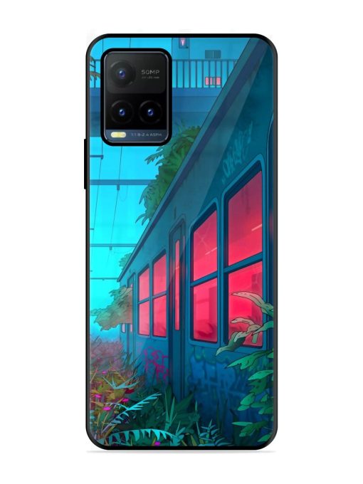 Urban Jungle Glossy Soft Edge Case for Vivo Y21T Chachhi