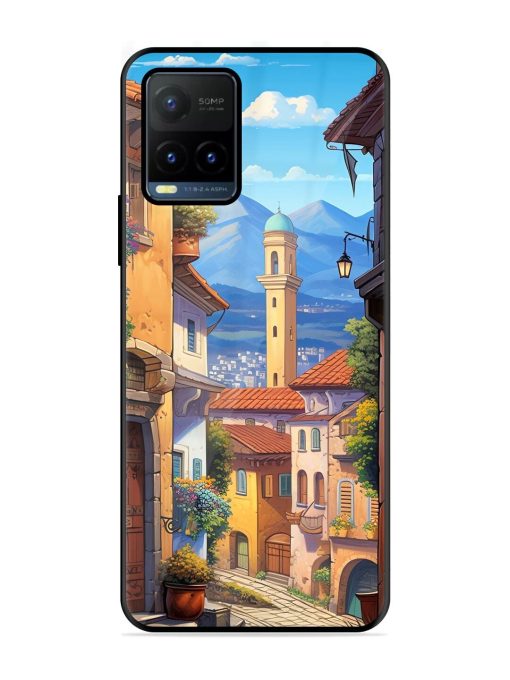 Tuscan Twilight Glossy Soft Edge Case for Vivo Y21T Chachhi