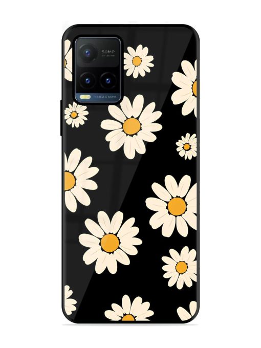 Daisies In The Night Glossy Soft Edge Case for Vivo Y21T Chachhi