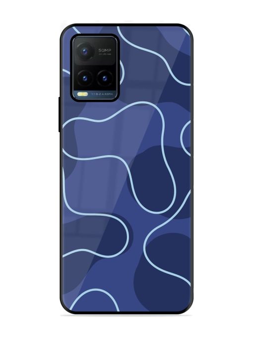 Midnight Maze Glossy Soft Edge Case for Vivo Y21T Chachhi