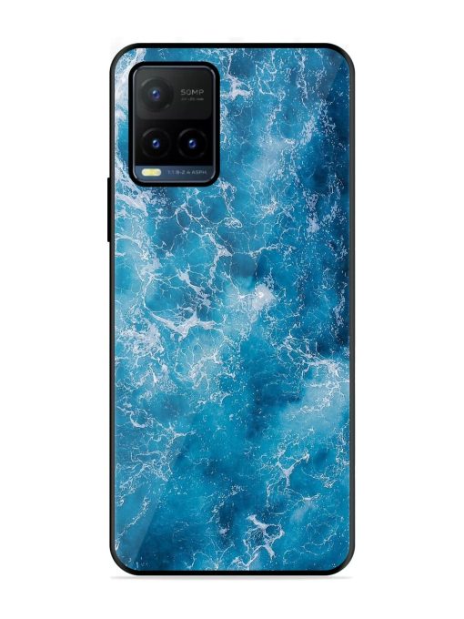 Oceanic Abyss Glossy Soft Edge Case for Vivo Y21T Chachhi