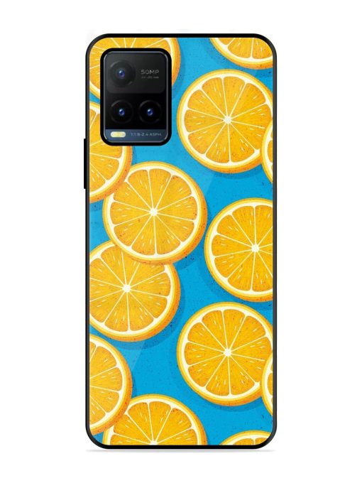 Citrus Symphony Glossy Soft Edge Case for Vivo Y21T Chachhi