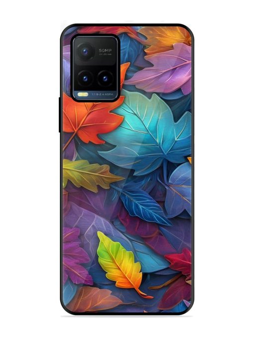 Autumn'S Embrace Glossy Soft Edge Case for Vivo Y21T Chachhi