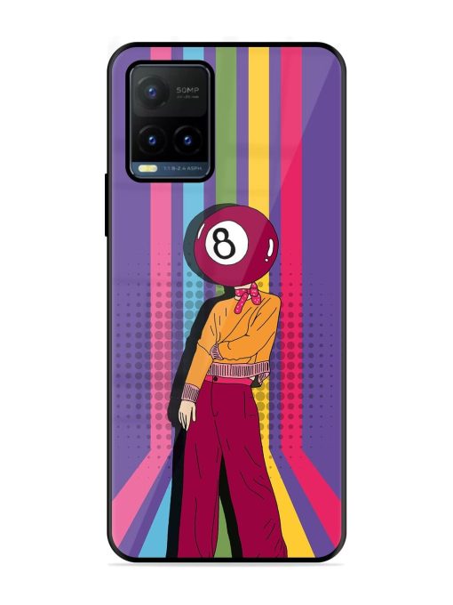 Eight Ball Fashionista Glossy Soft Edge Case for Vivo Y21T