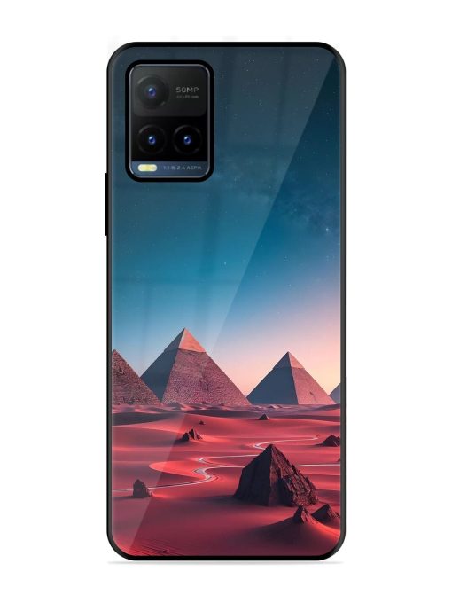 Ancient Wonders Sky Glossy Soft Edge Case for Vivo Y21T Chachhi