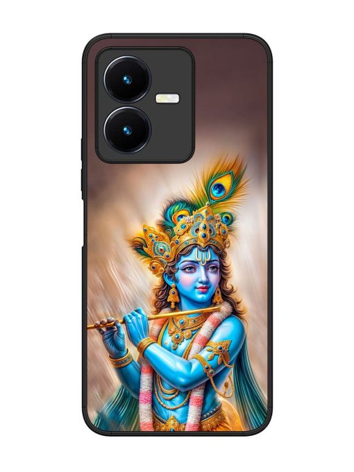 Divine Krishna Glossy Soft Edge Case for Vivo Y22 Chachhi