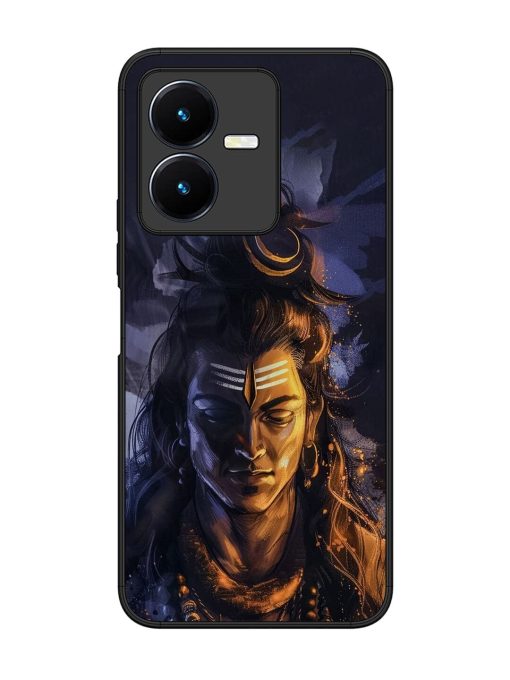 Lord Shiva Glossy Soft Edge Case for Vivo Y22 Chachhi