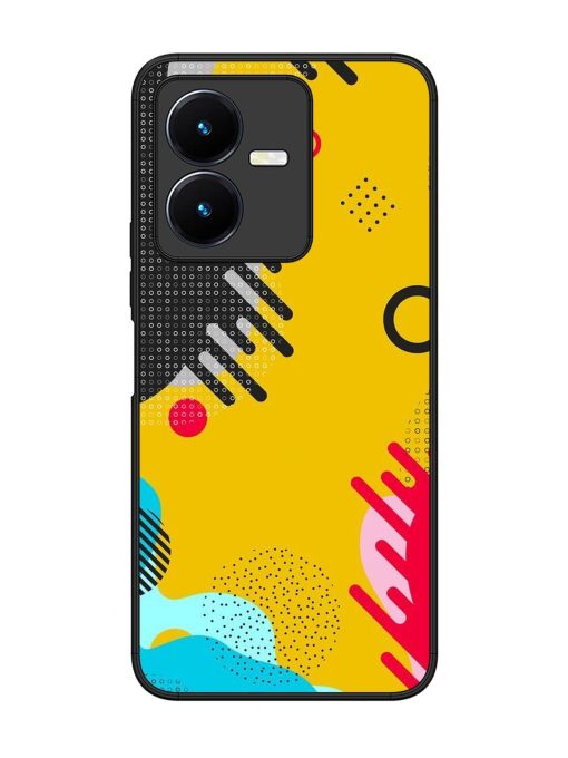 Neon Pop Glossy Soft Edge Case for Vivo Y22 Chachhi