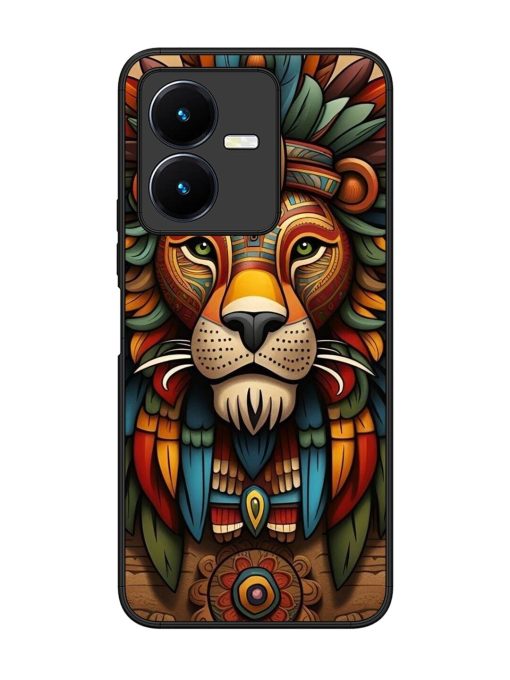 Aztec Majesty Glossy Soft Edge Case for Vivo Y22 Chachhi