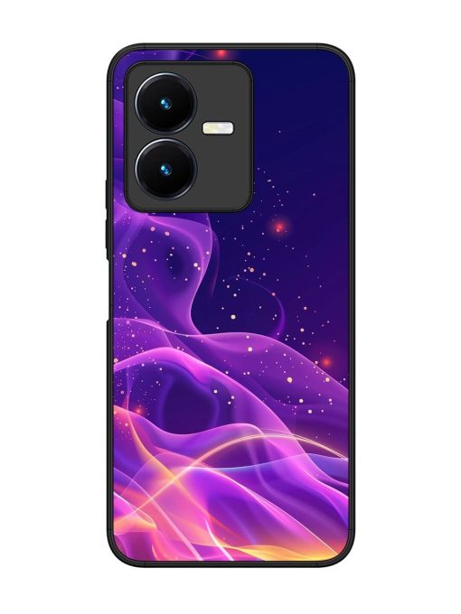 Cosmic Currents Glossy Soft Edge Case for Vivo Y22 Chachhi