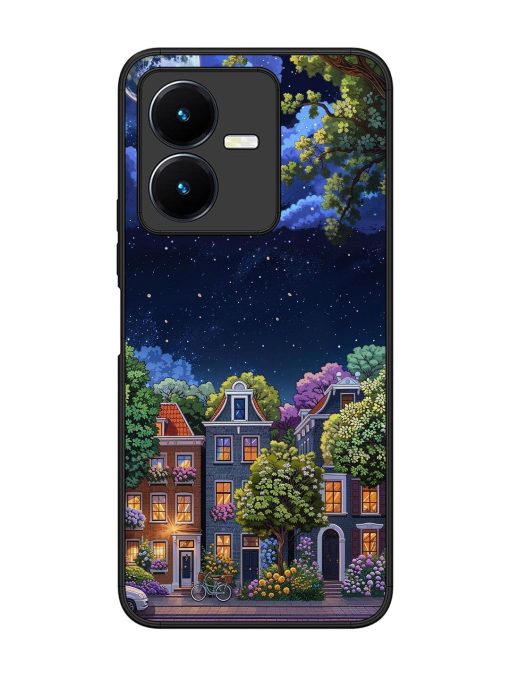 Moonlit Streets Glossy Soft Edge Case for Vivo Y22 Chachhi