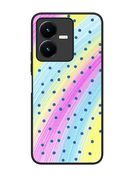 Polka Dot Paradise Glossy Soft Edge Case for Vivo Y22 Chachhi