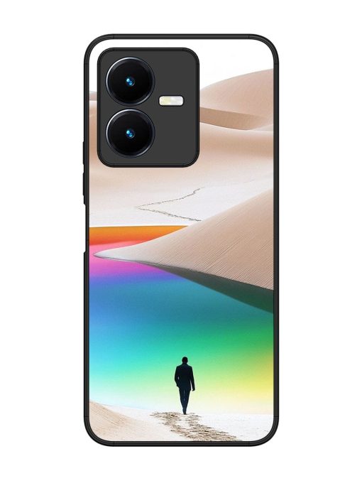 Desert Dreams Glossy Soft Edge Case for Vivo Y22 Chachhi