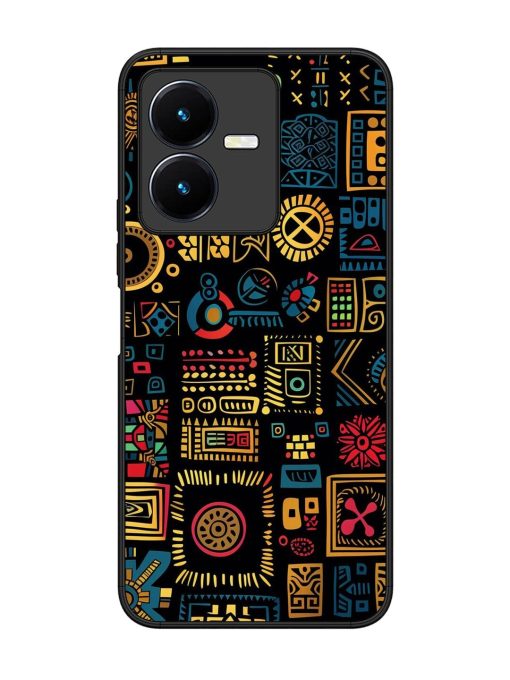 Tribal Tapestry Glossy Soft Edge Case for Vivo Y22 Chachhi