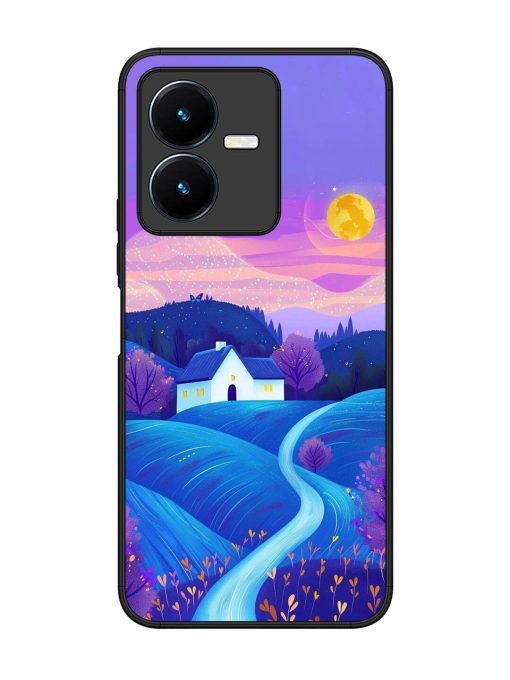 Moonlit Meadow Glossy Soft Edge Case for Vivo Y22 Chachhi