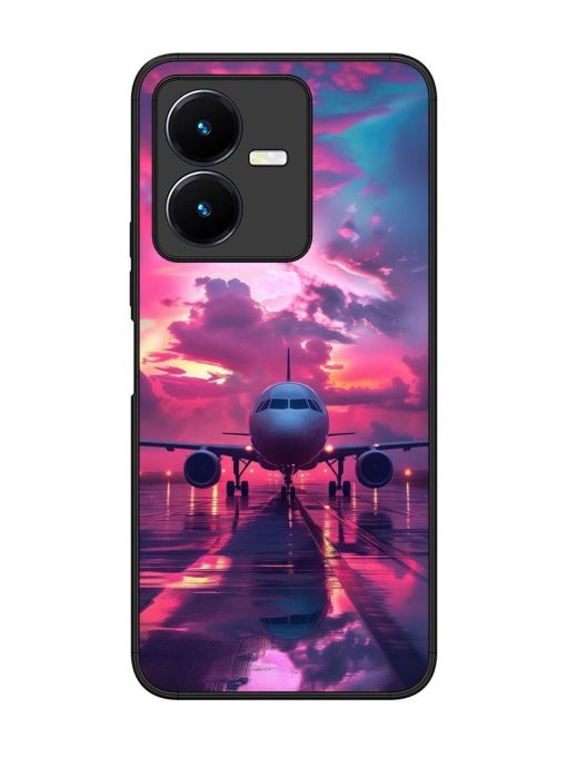 Neon Runway Glossy Soft Edge Case for Vivo Y22 Chachhi