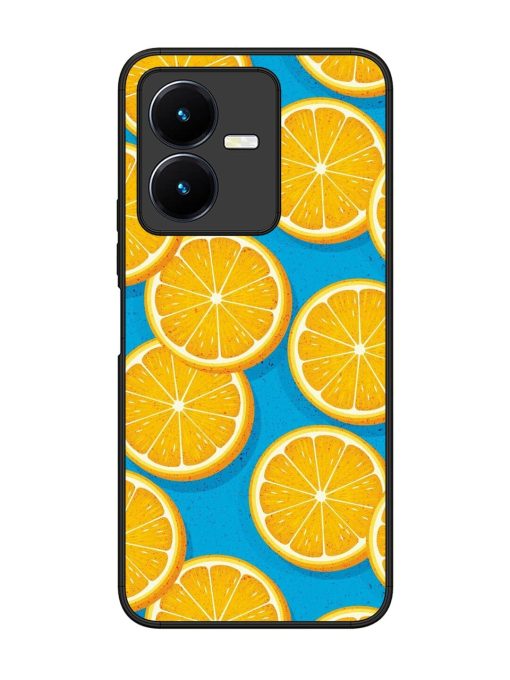 Citrus Symphony Glossy Soft Edge Case for Vivo Y22 Chachhi