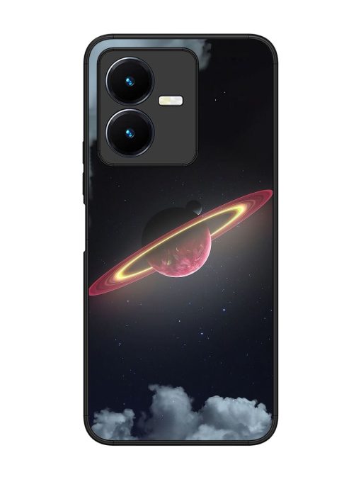 Cosmic Ballet Glossy Soft Edge Case for Vivo Y22 Chachhi