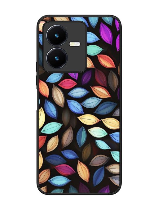 Colorful Kaleidoscope Glossy Soft Edge Case for Vivo Y22 Chachhi