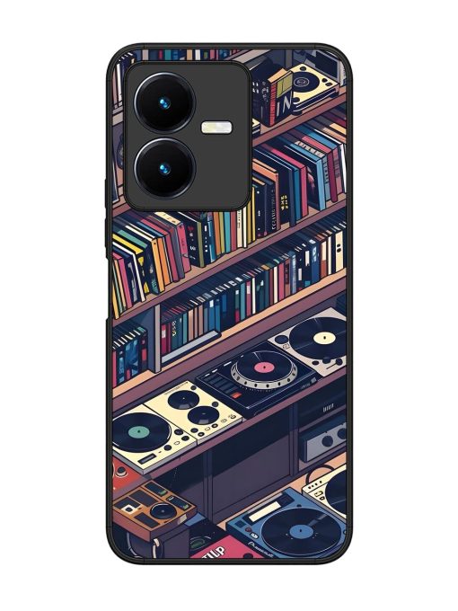 Music Lover'S Haven Glossy Soft Edge Case for Vivo Y22 Chachhi