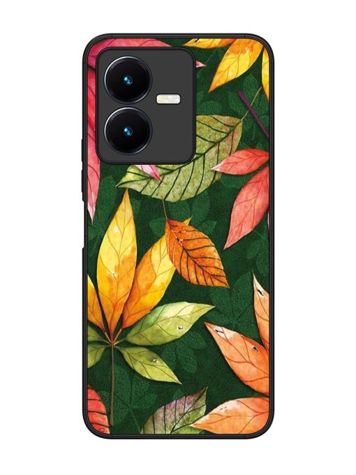 Autumn'S Embrace Glossy Soft Edge Case for Vivo Y22 Chachhi