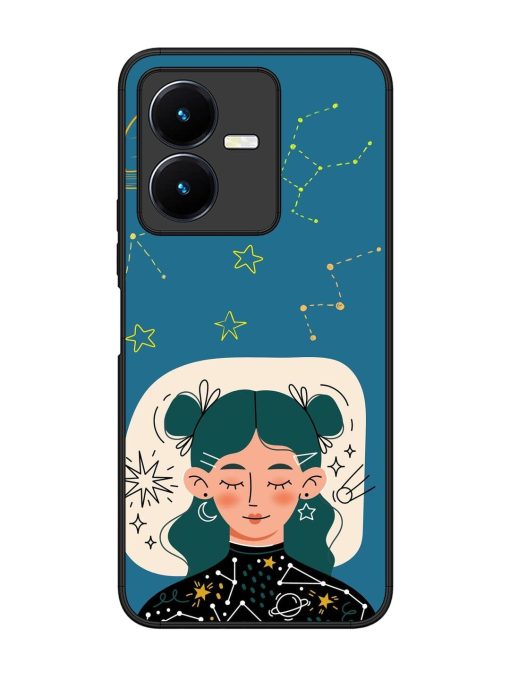 Cosmic Daydreamer Glossy Soft Edge Case for Vivo Y22 Chachhi