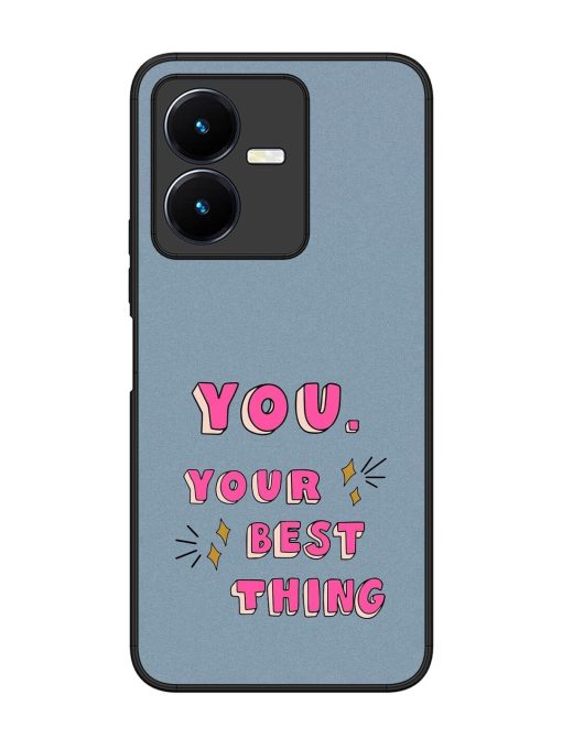 Self-Love Sparkles Glossy Soft Edge Case for Vivo Y22 Chachhi