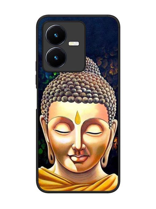 Buddha Face Glossy Soft Edge Case for Vivo Y22 Chachhi